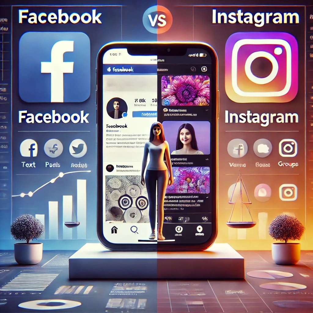 facebook vs instagram